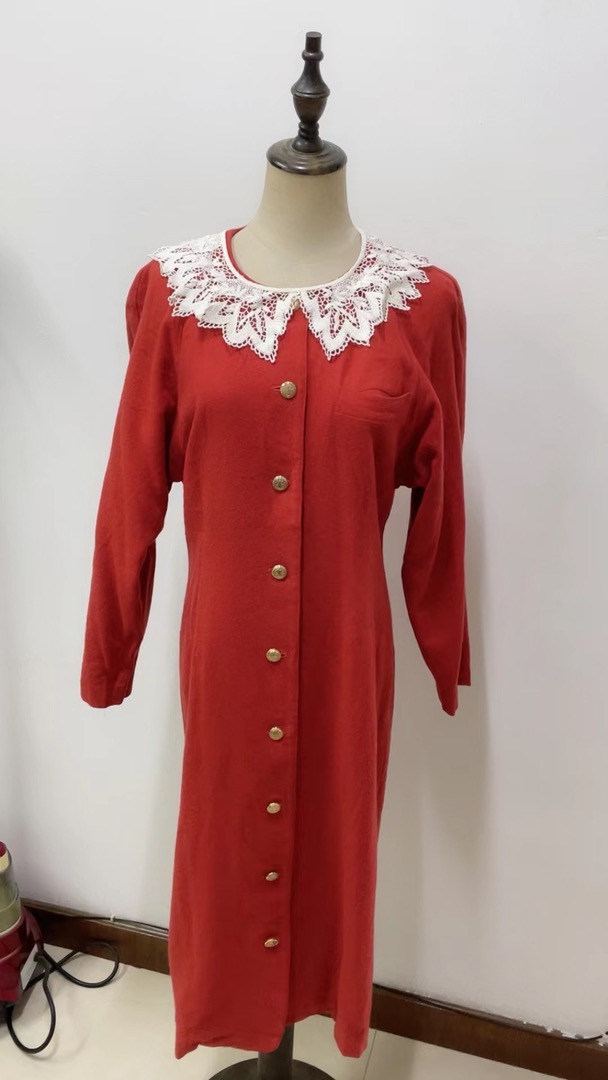 Vintage 古着日制复古连衣裙