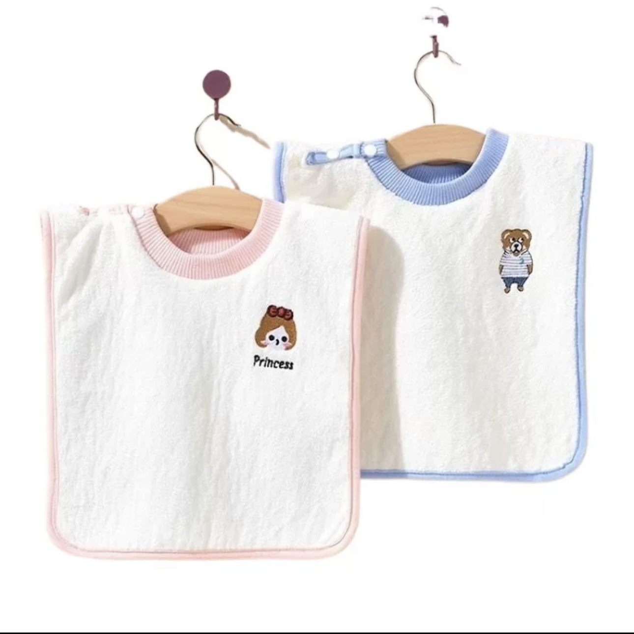 洗漱巾 【微瑕不影响使用】儿童防水隔脏护衣马甲洗脸刷牙必备