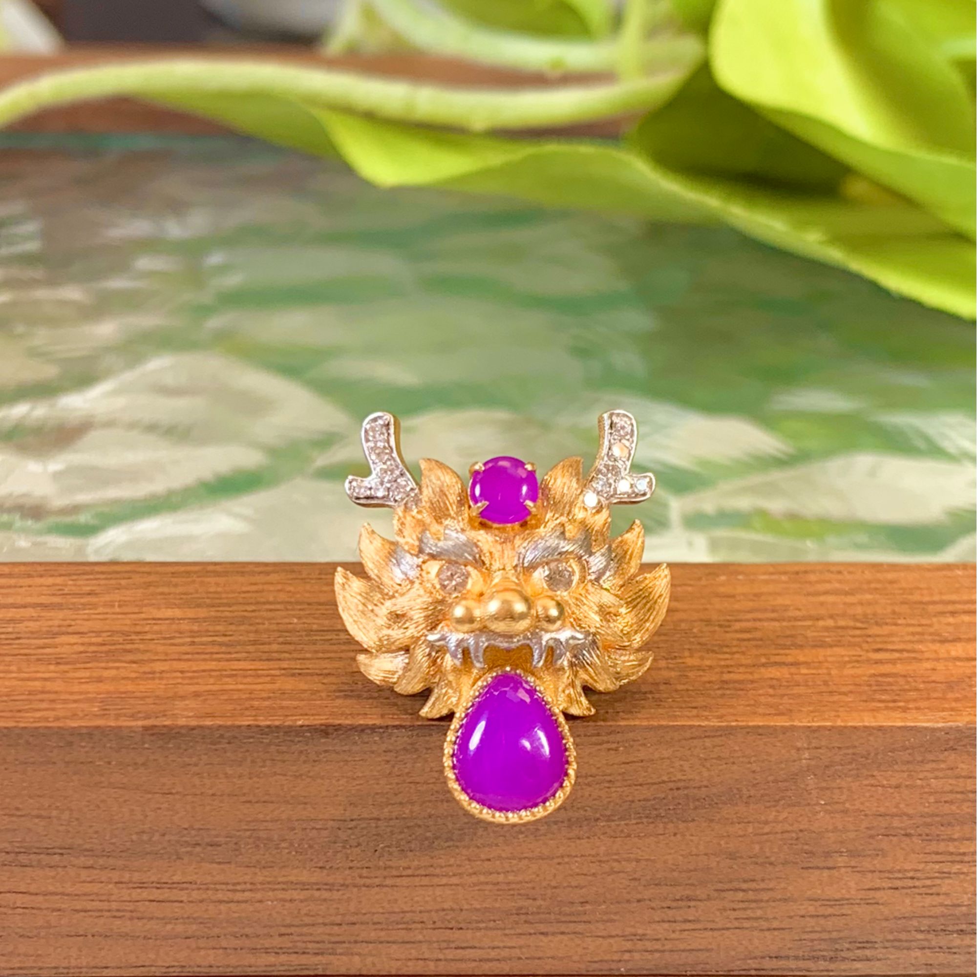 【娘娘甄选】  | 18K金舒俱来吊坠