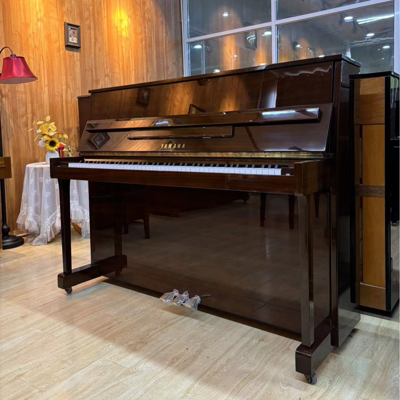  Yamaha/雅马哈 日本进口MC101/203/204/L102木纹书房琴中古钢琴