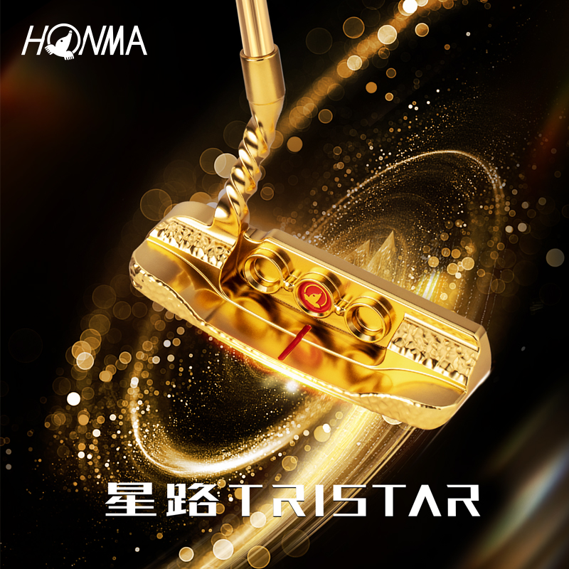 HONMA 2024新品SAKATA LAB星路系列推杆高尔夫一字推单杆礼盒
