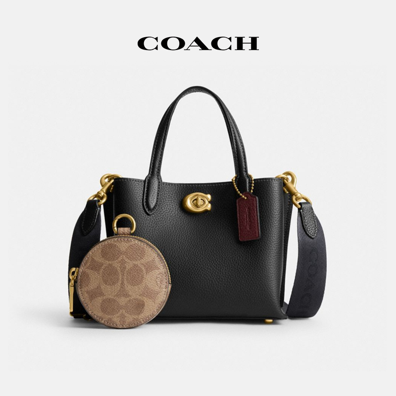 【千颂妮专享】COACH/蔻驰 时尚经典百搭WILLOW 18号托特包