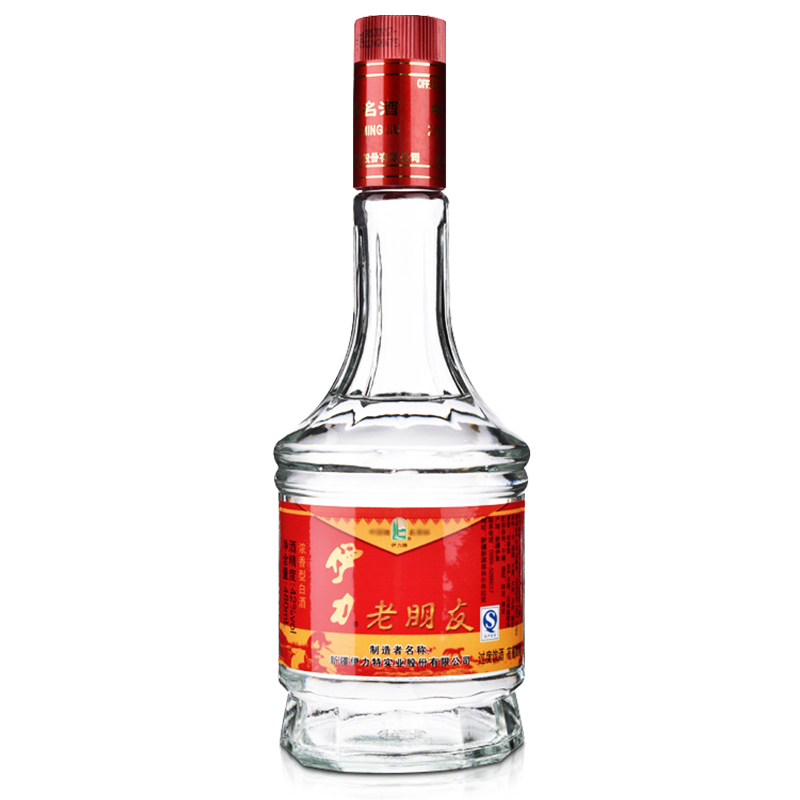 伊力特【会员专属兑换】伊力老朋友 绵柔型白酒 单瓶装42度480ml