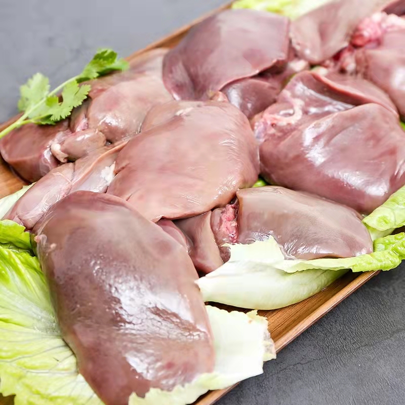 新鲜皖西白鹅土鹅鹅杂3斤5斤 鹅心鹅肝散养