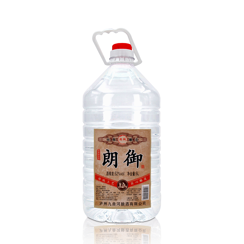 朗御 五年窖藏 浓香型白酒 固态发酵 纯粮优级 52度 5L/桶