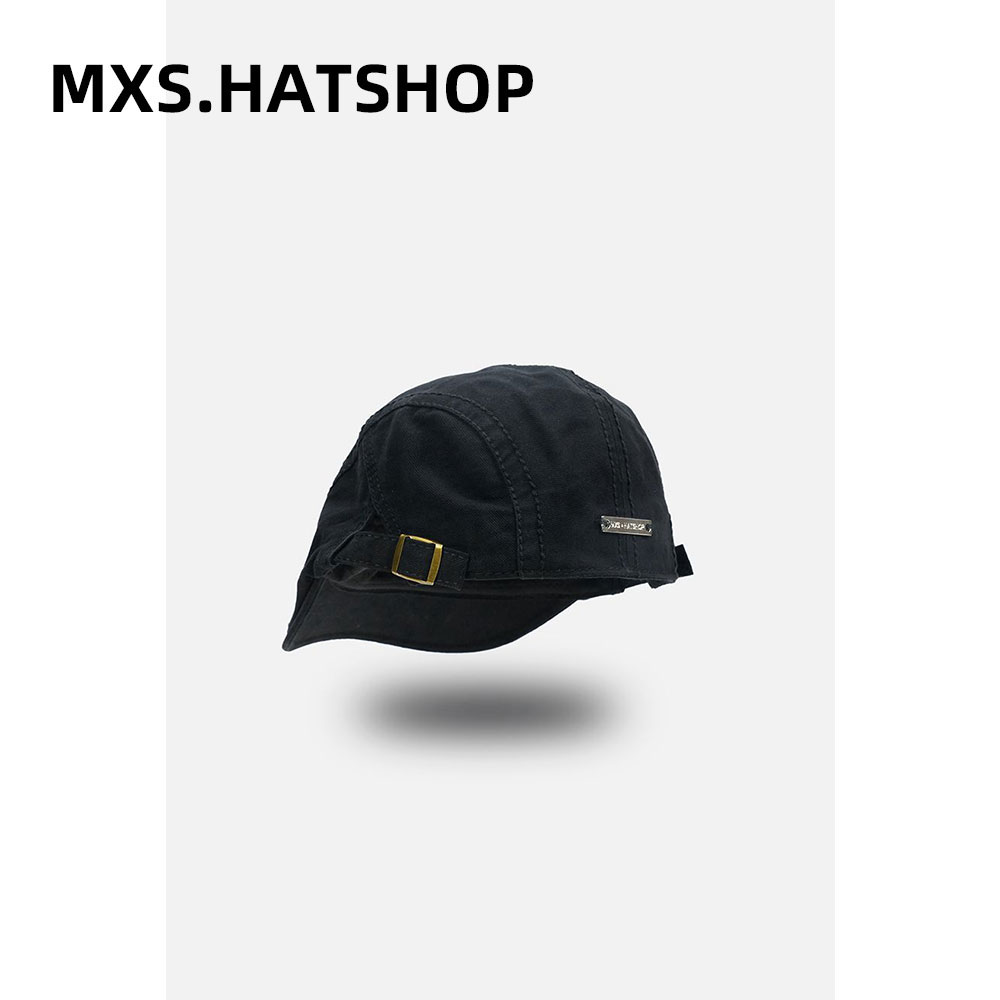 复古反戴贝雷帽女春夏季蓓蕾帽日系潮牌个性百搭前进帽男士画家帽