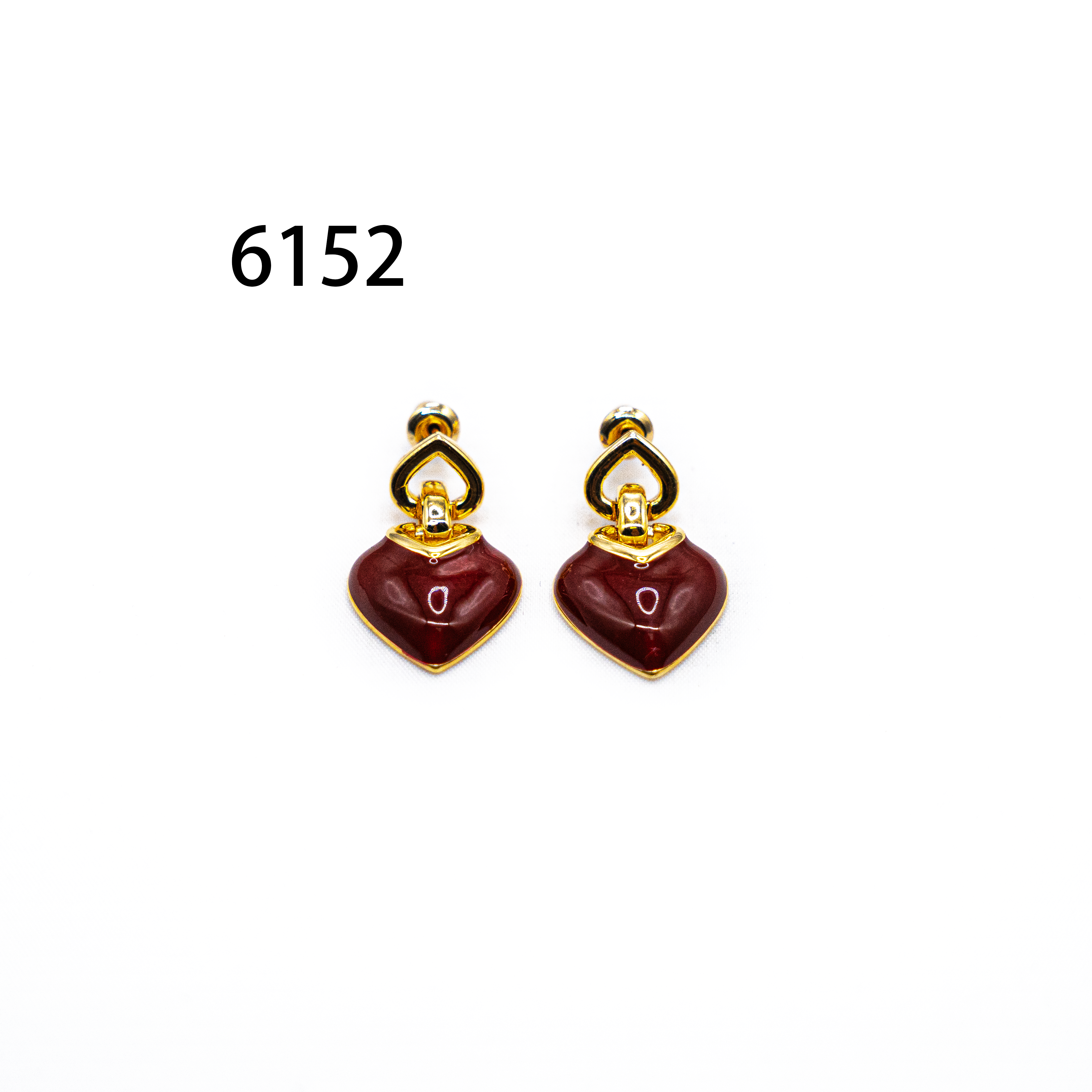 铜合金耳饰 时尚气质轻奢耳环新款小众设计高级感耳饰～6152