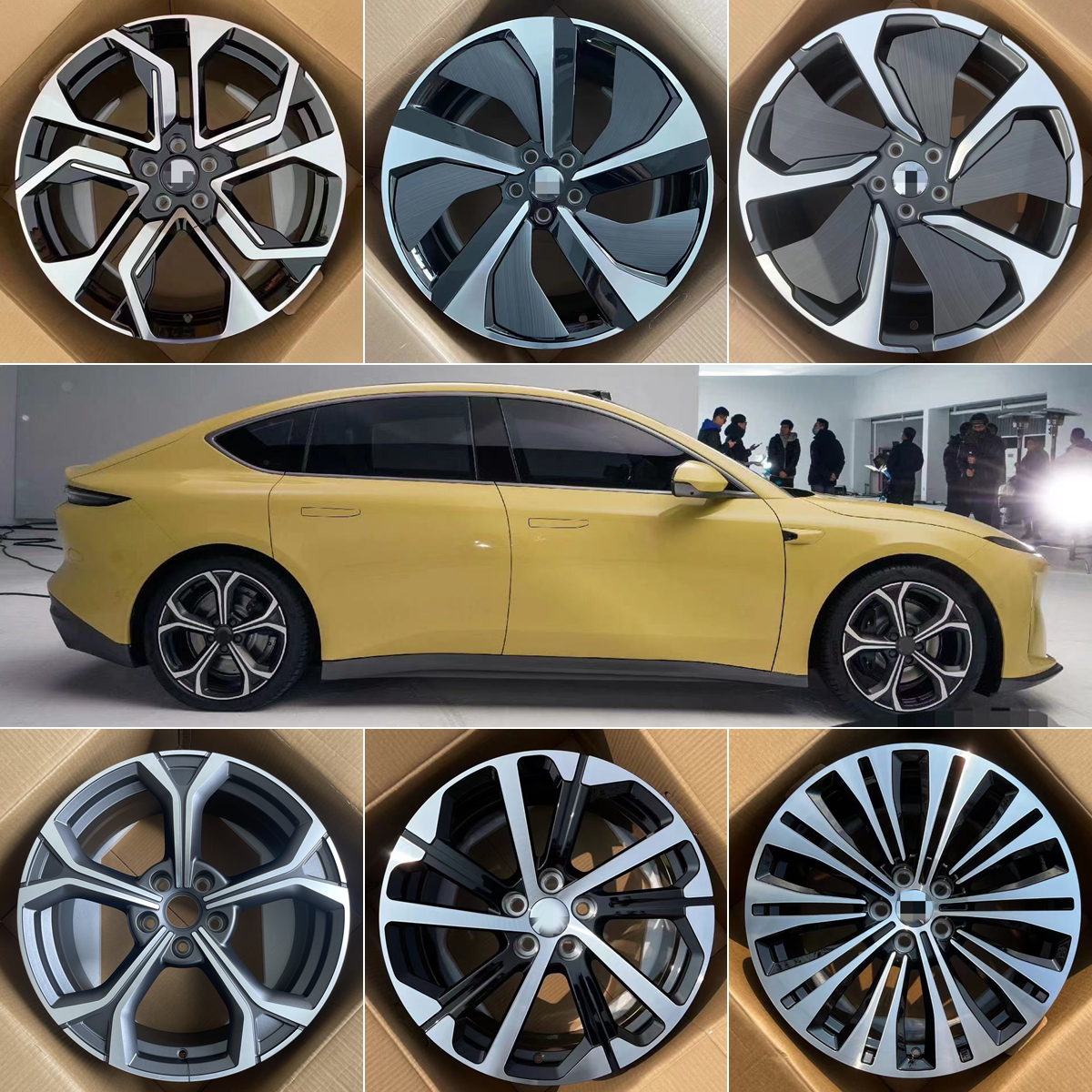 适蔚来ET5 ET7 ES6 ES8 EC6万吨锻造轮毂19/20/21/22寸可私人定制