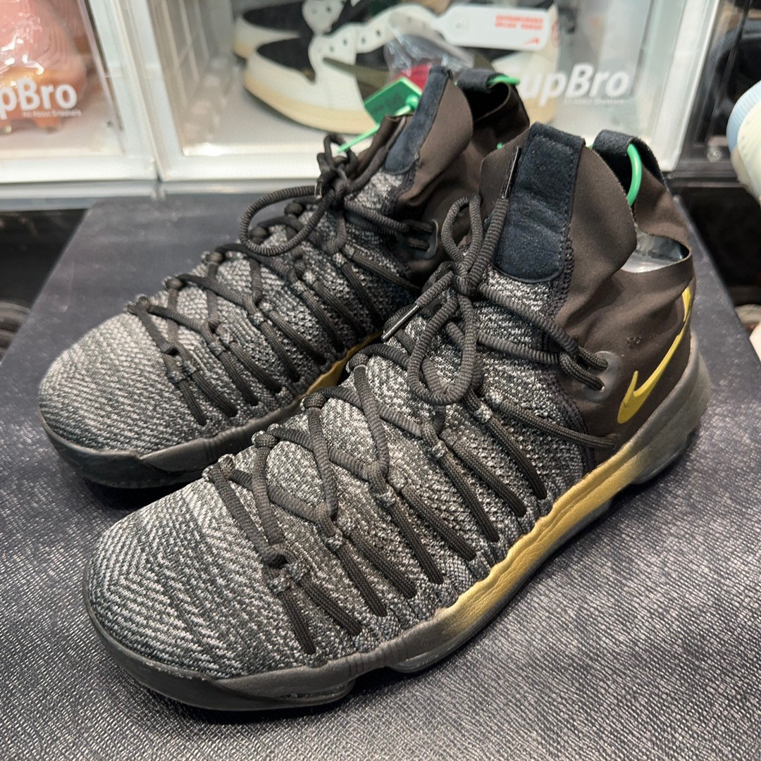 44码/NIKE KD9 黑色 实战篮球鞋/95新无盒/0175