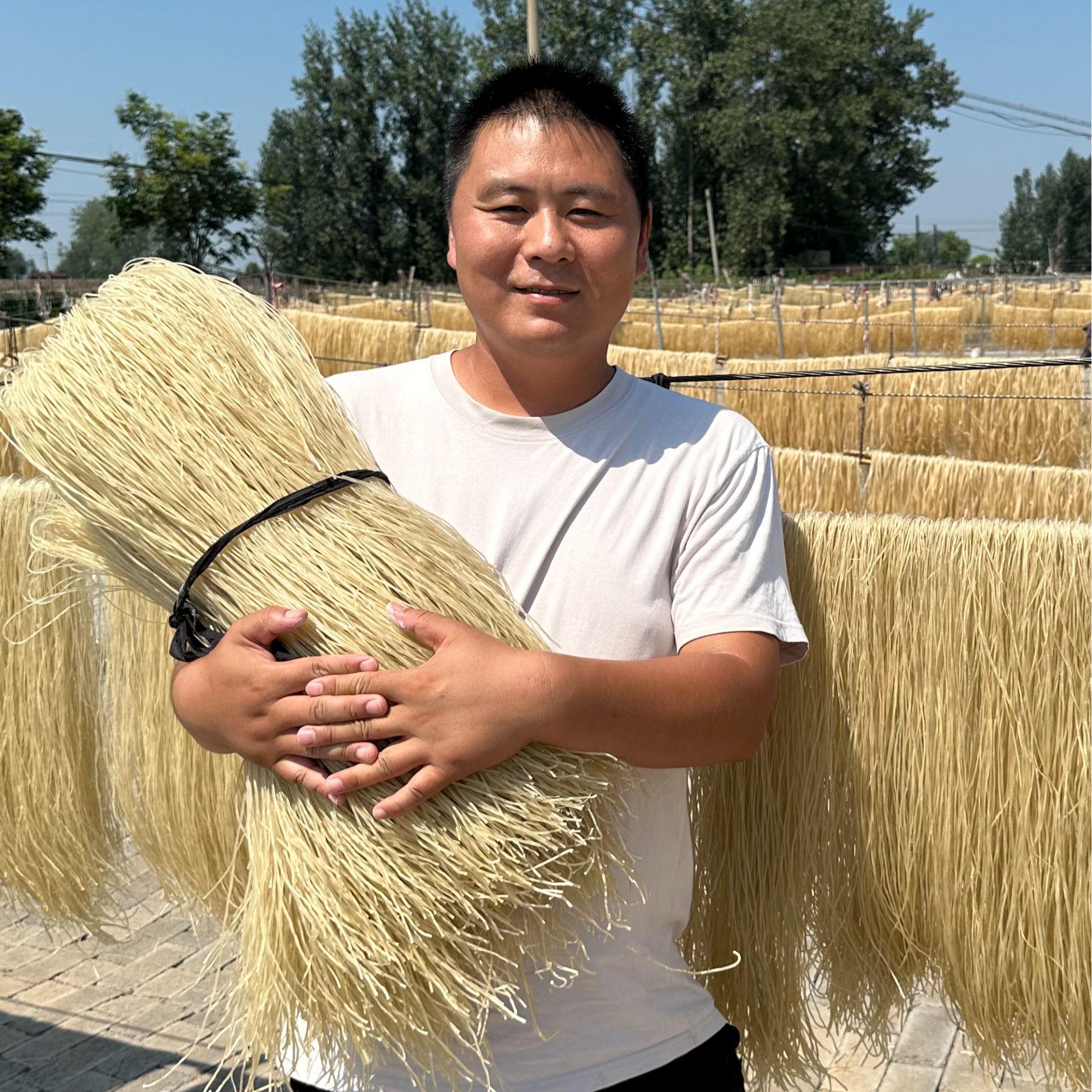 AA老家特产 手工红薯粉条 粉丝 宽粉 火锅粉 美味 筋道