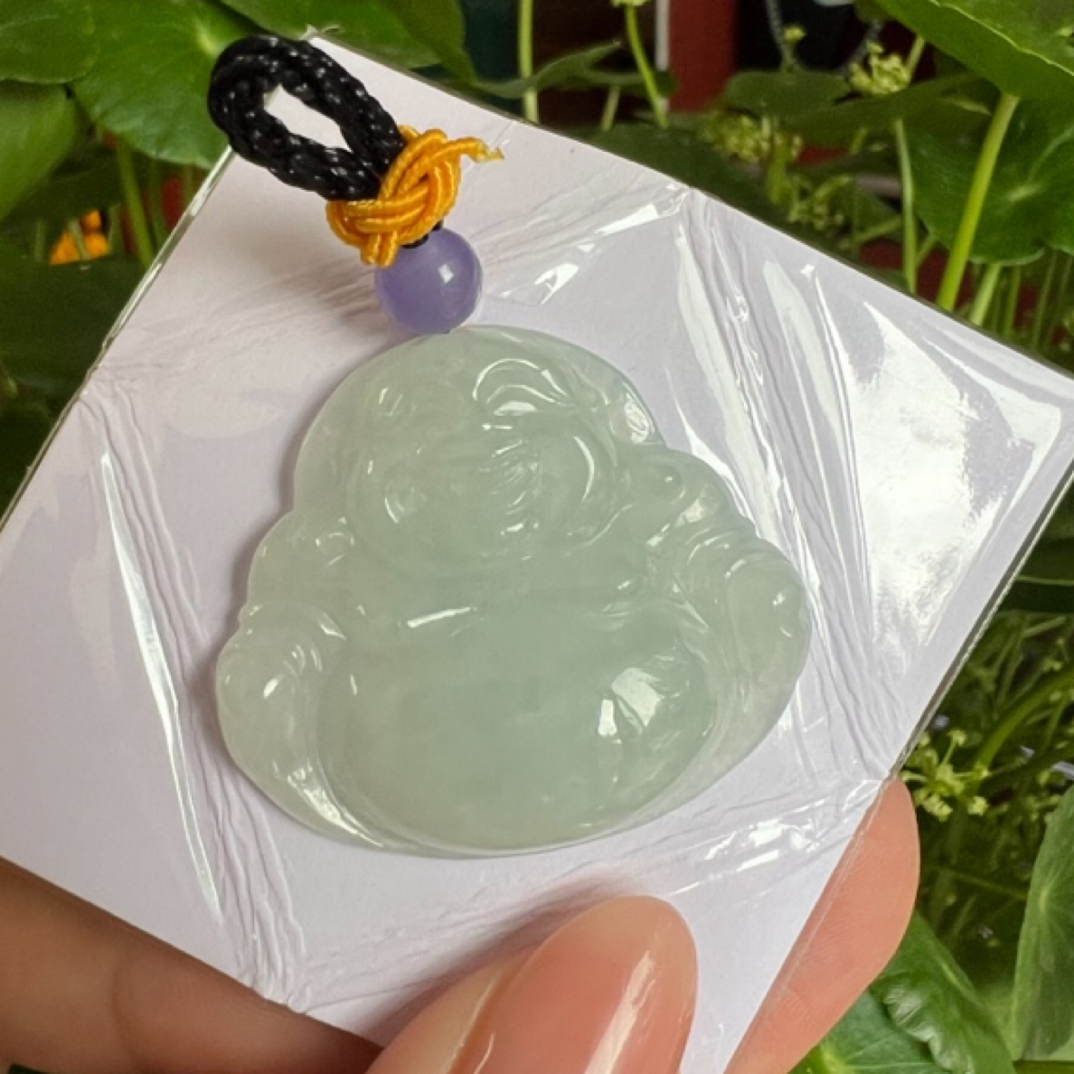 天然翡翠佛公吊坠（35大尺寸大佛多样性发货）