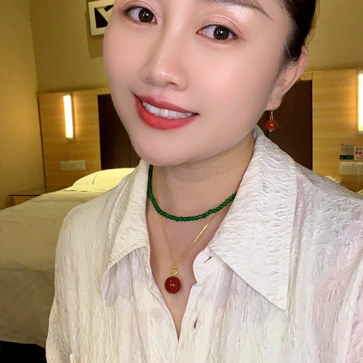 国标S925银镶玛瑙玉髓吊坠