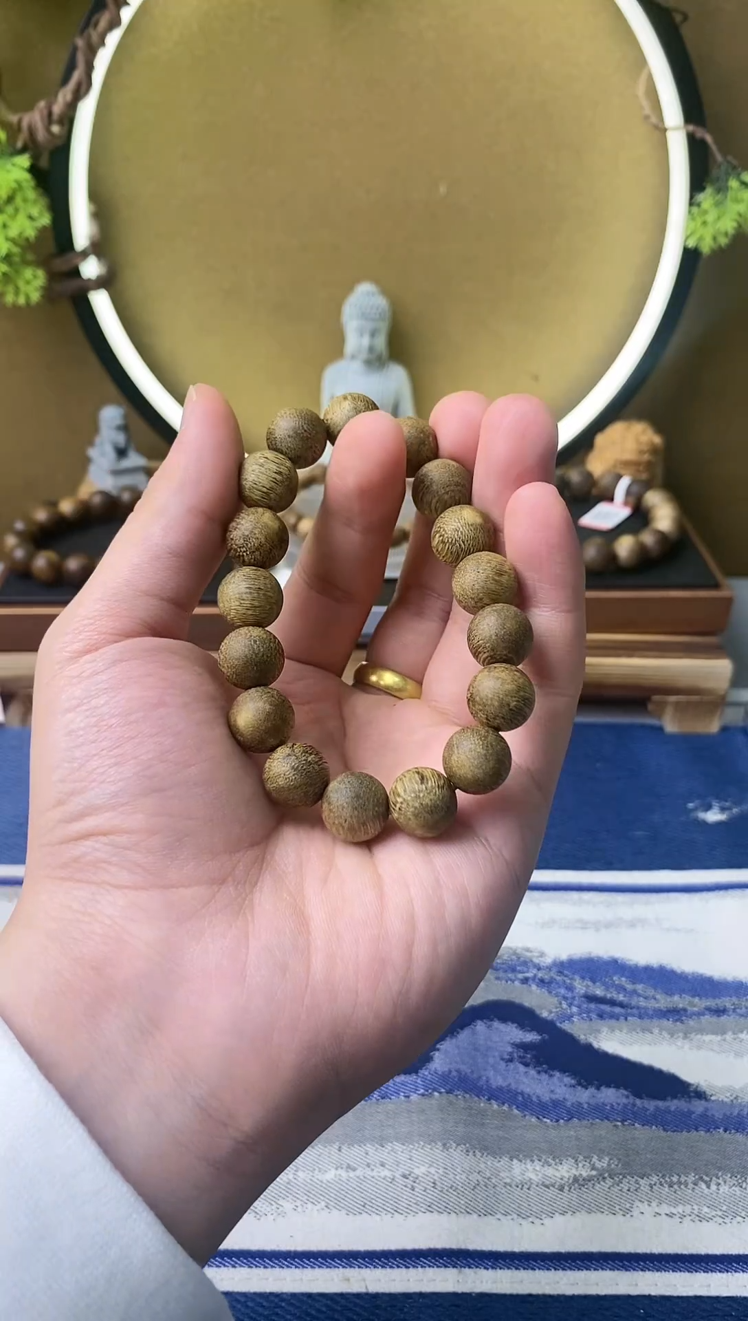 【闪购商品】沉香手串文莱鹧鸪斑1.2