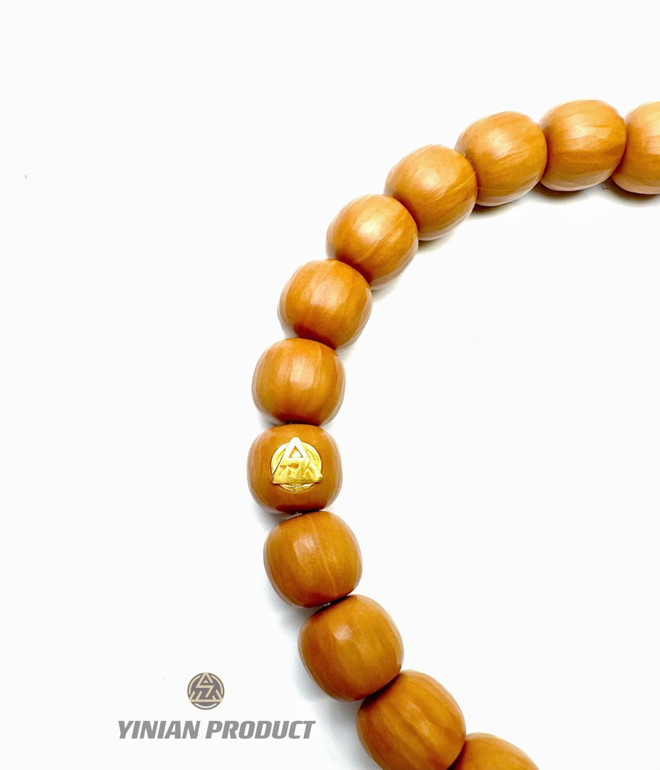 一念猴头【涟漪老型】SSS级，手工浅刀刻画，水波涟漪手串