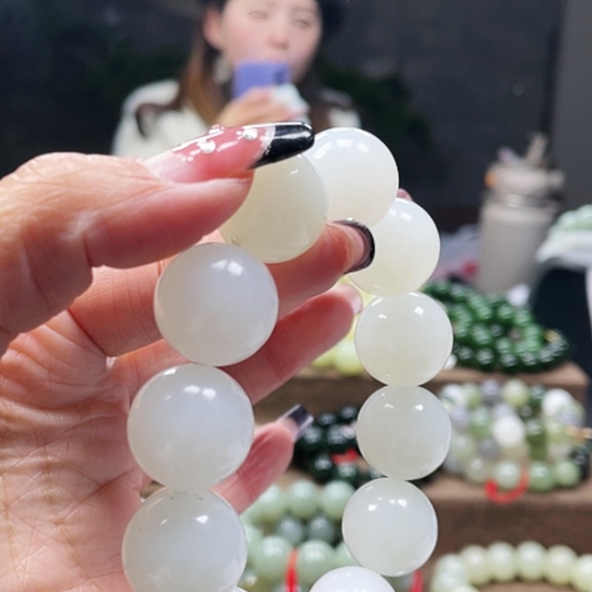 【闪购商品】和田玉手串未镶嵌