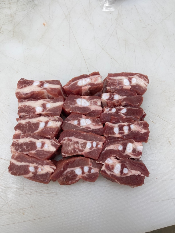 谷祠黑猪软骨猪脆骨软肋骨精品软骨（软脆骨、没有硬骨头，当天分割