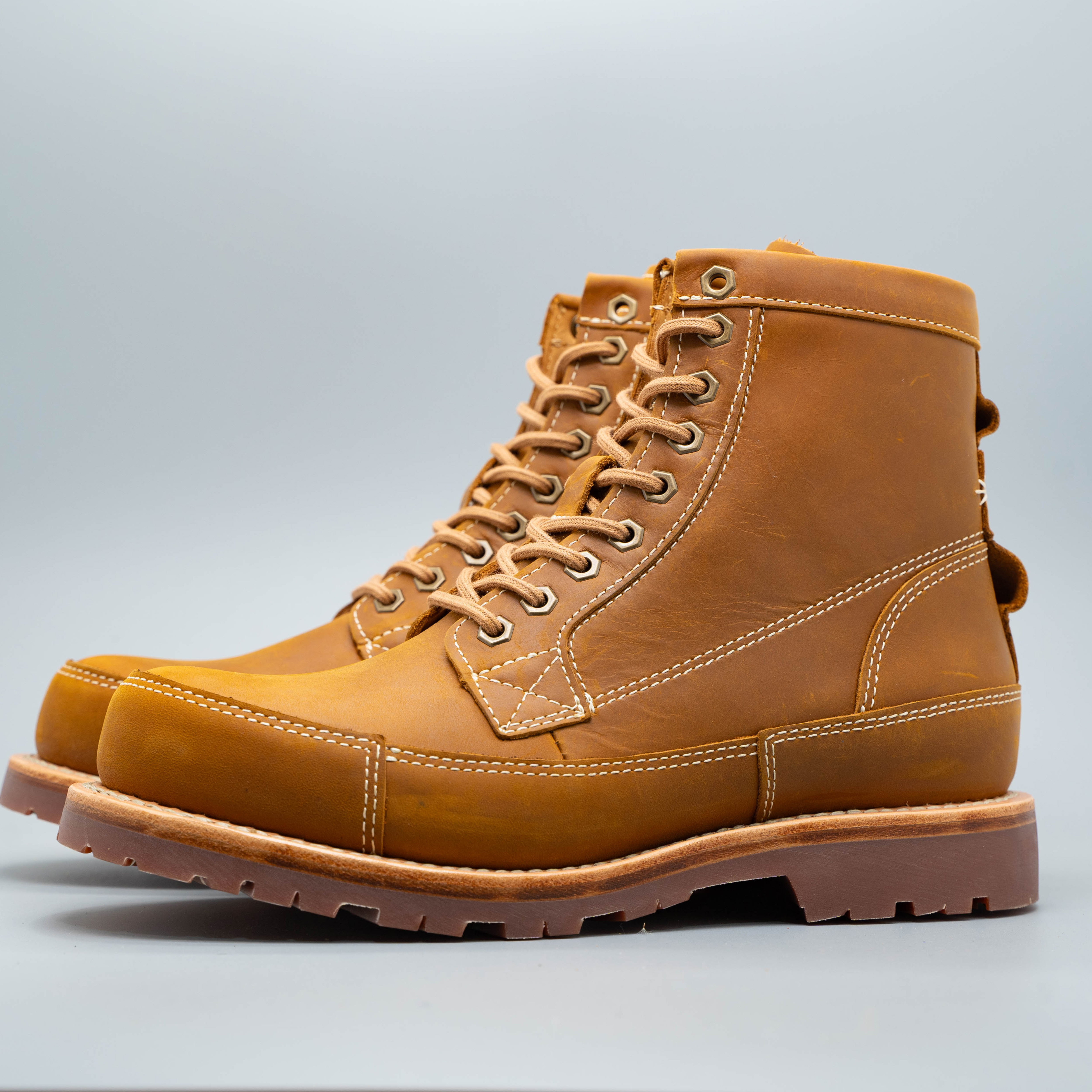 小贝同款15551固特异版工装男鞋匠心工艺走线抓地橡胶大底