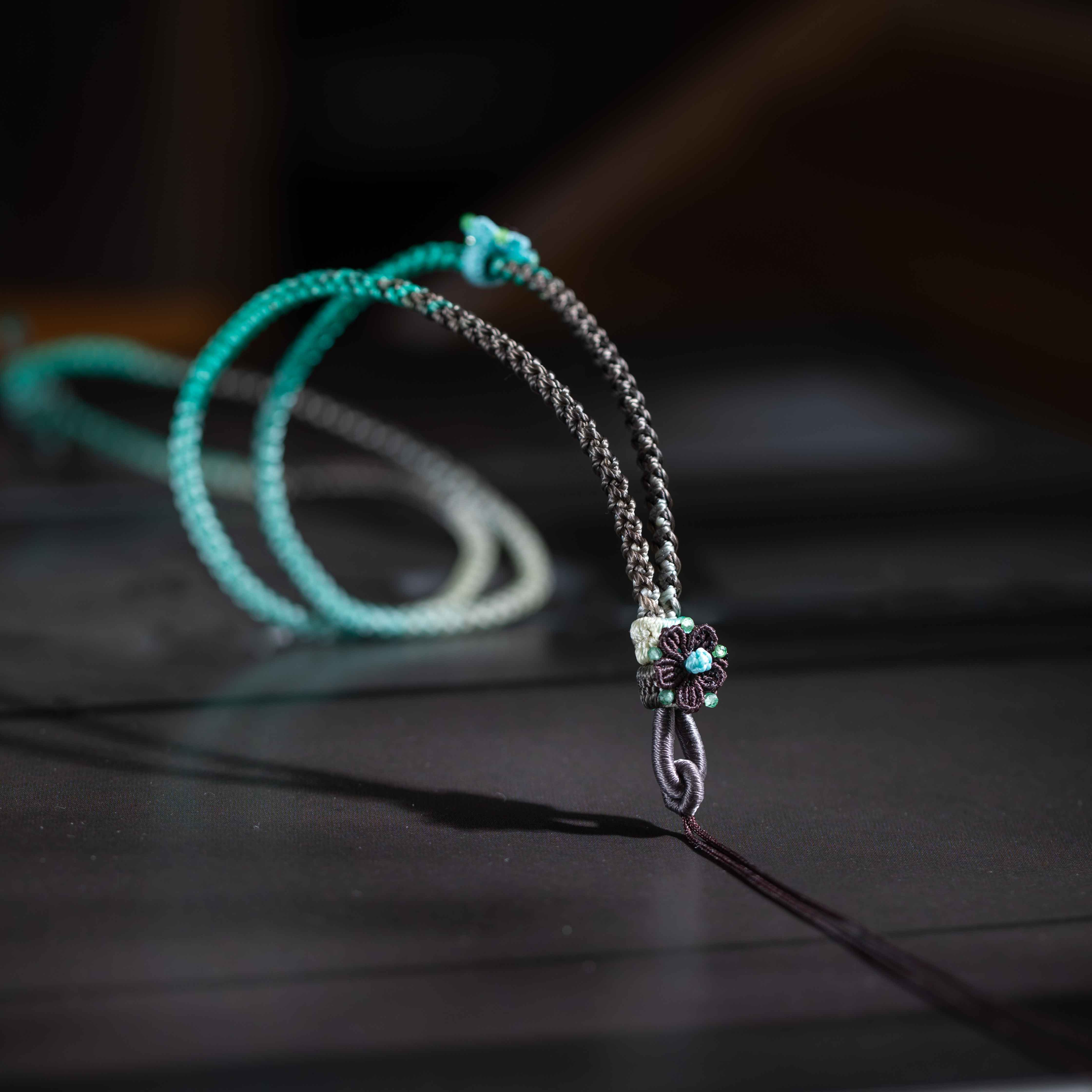 非金属布艺吊坠 高端龙鳞绳小龙鳞结蛇年吊坠绳玉坠吊坠绳BG-060