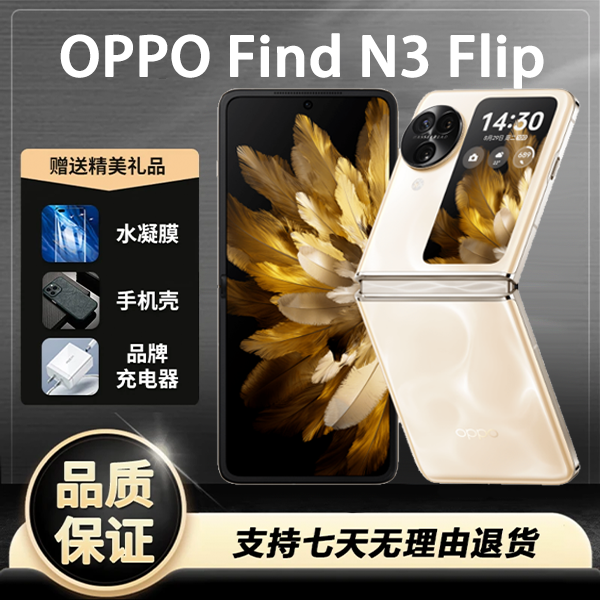 95新 OPPO  OPPO Find N3Flip 5G小折叠屏轻奢防摔优品可折叠