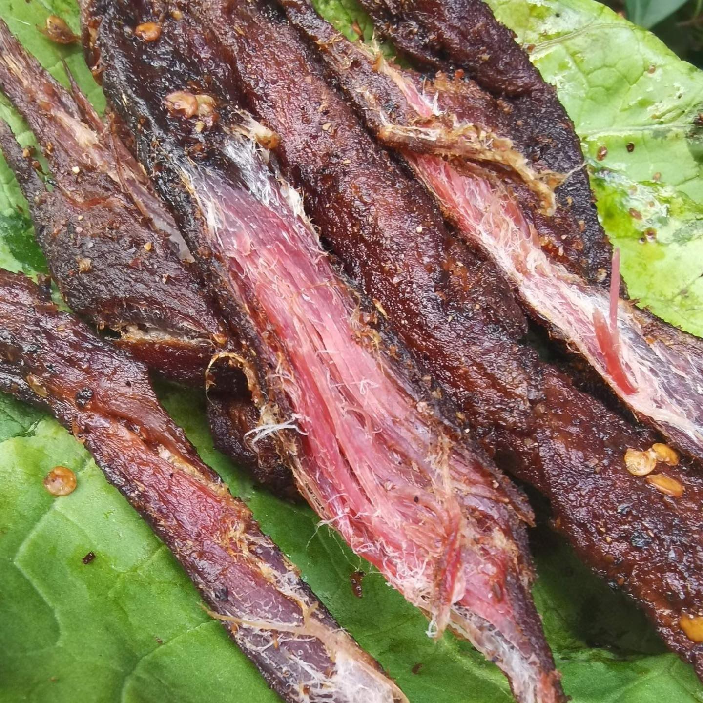猪干巴缘秀村直接吃云南普洱特产猪肉干即食麻辣口味400克包邮