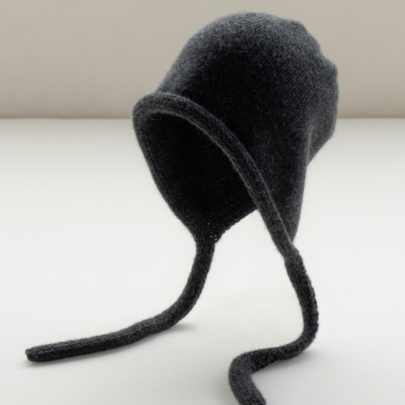 【护耳帽】100%纯山羊绒 粗针加厚超保暖舒适减龄羊绒帽