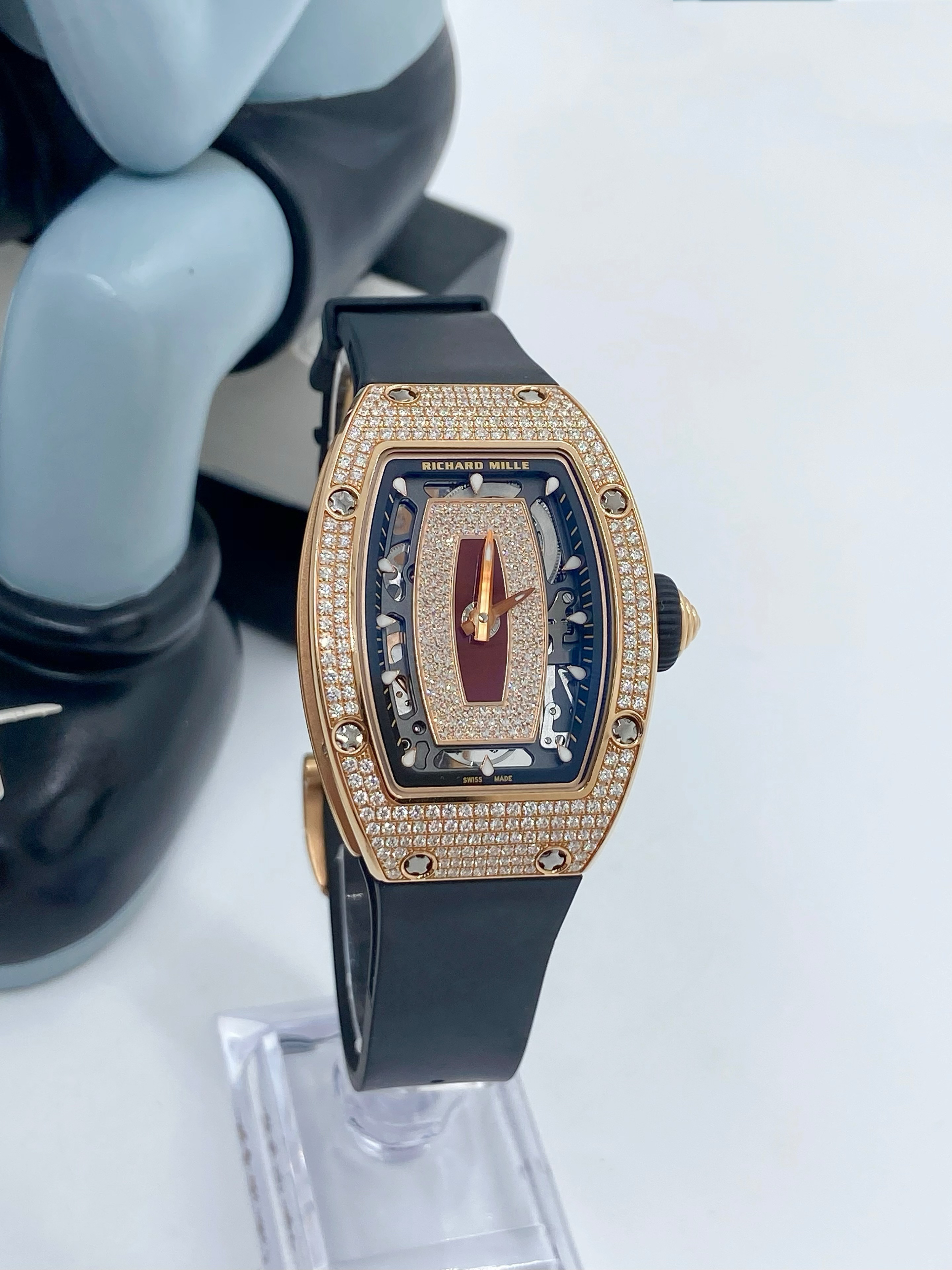 99新 RichardMerlot/理查德美乐 RM07-01白金满钻 