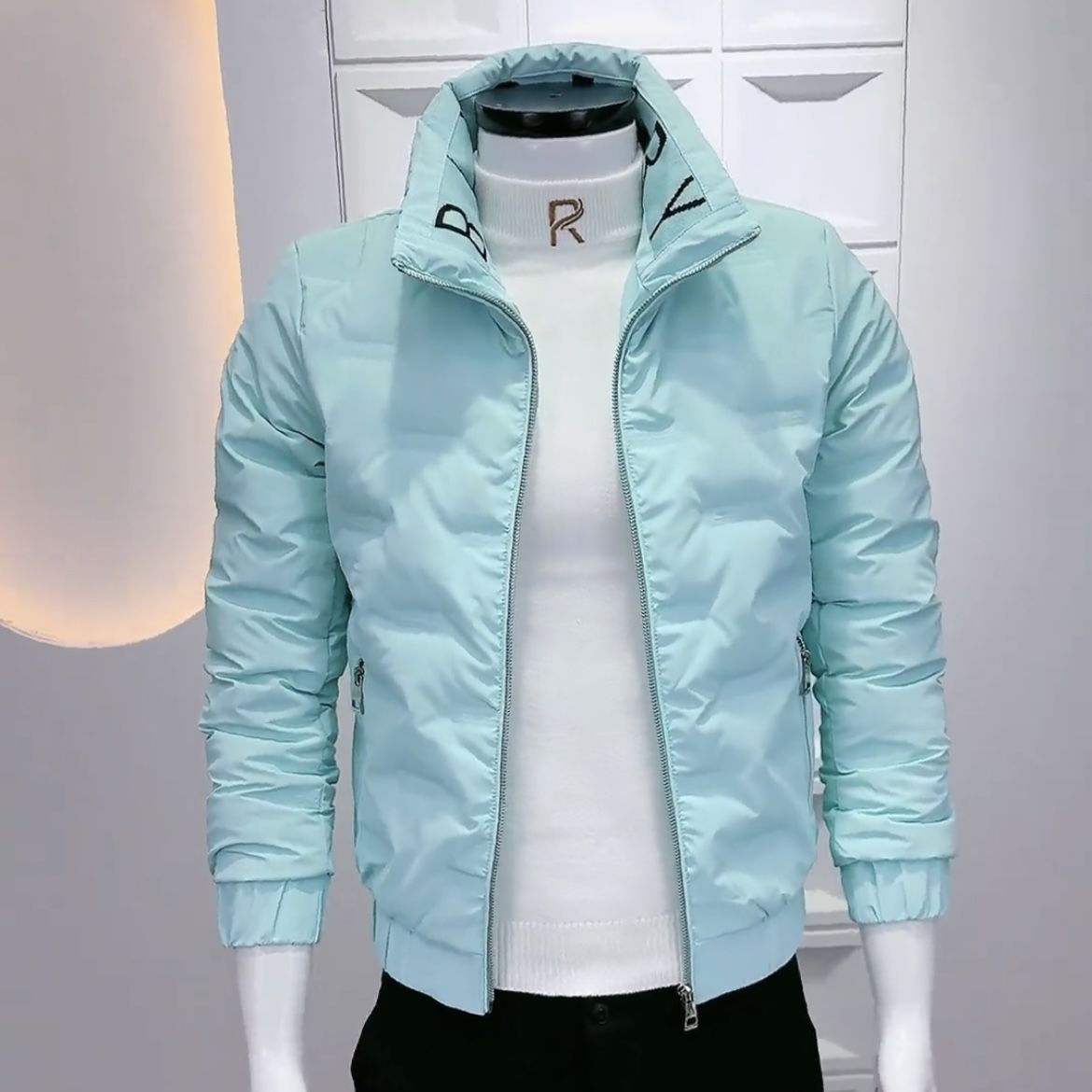 以纯冬季新款羽绒羽绒服男外套痞帅时尚轻薄设计师款韩版加厚保暖