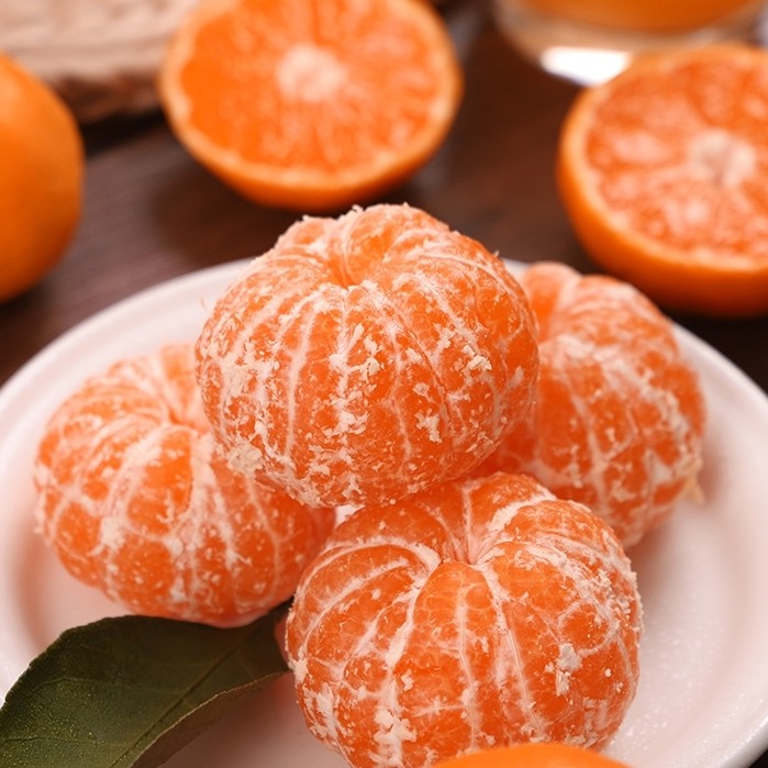 顺丰包邮  漳河镇漳河柑橘皮薄多汁现采现发5斤试吃装