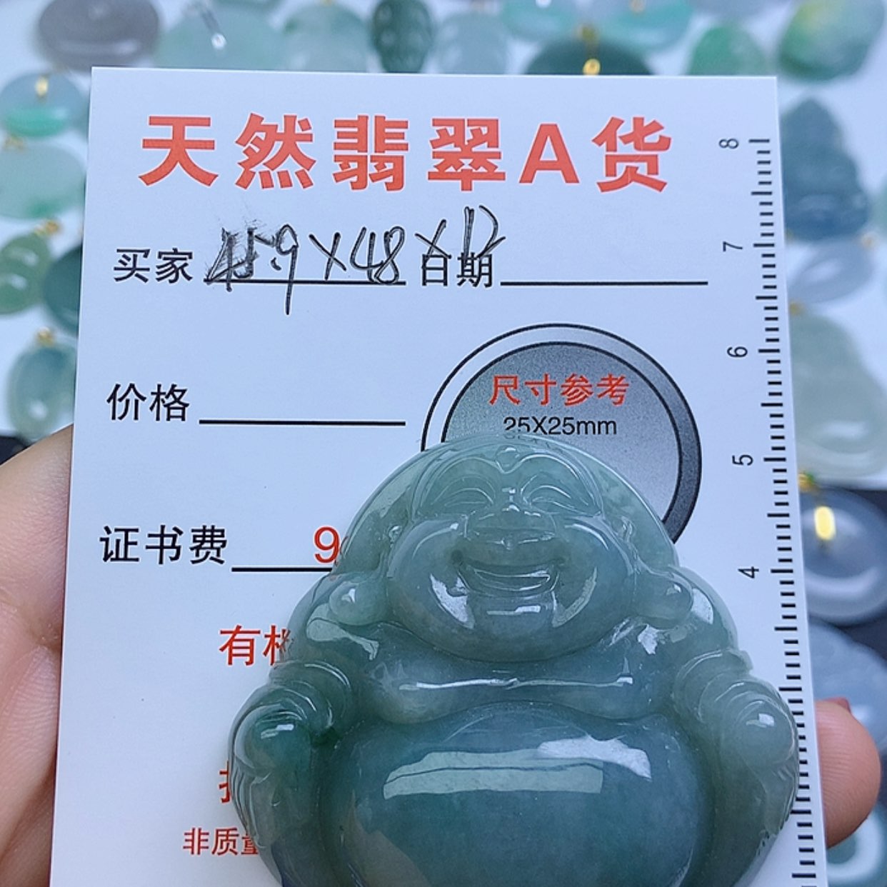 【闪购商品】翡翠颈饰未镶嵌欢*
