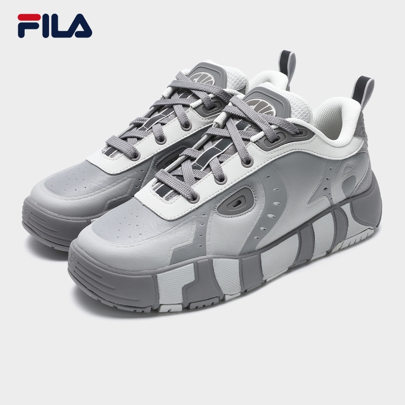 斐乐 X 融化鞋【轻能发泡+面包鞋设计】欧若风摩登板鞋子F12M431201