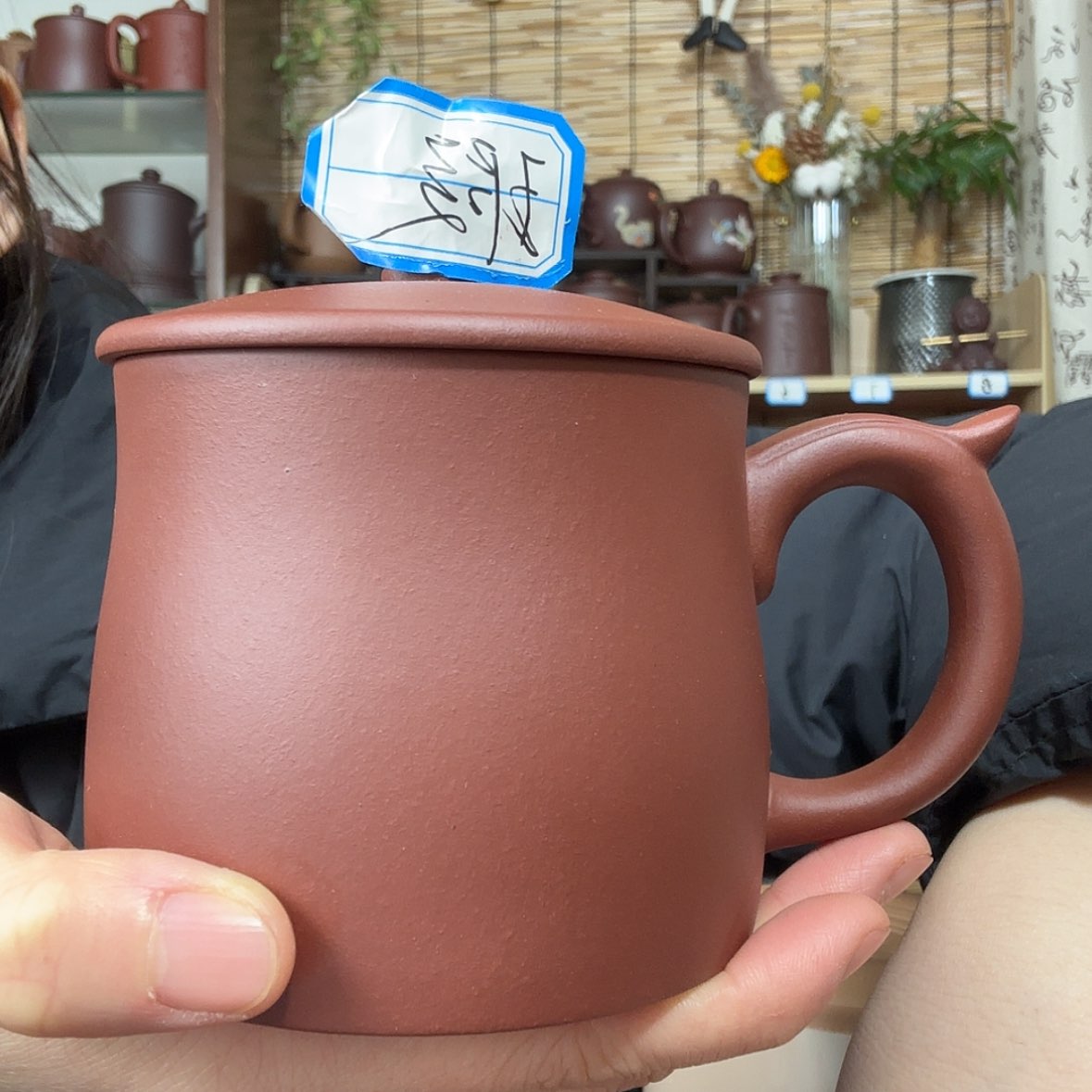 【闪购商品】紫砂茶杯龙血砂