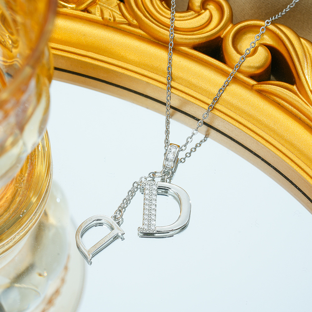 钛钢项链 气质轻奢时尚百搭个性精致小众项链XL9514