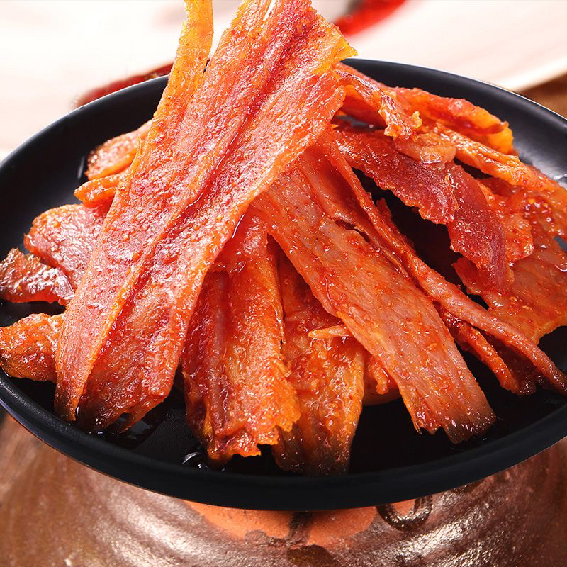 【湖南味道】麻辣肉湖南特产小吃手撕南县酱板肉88克香辣酱香肉类