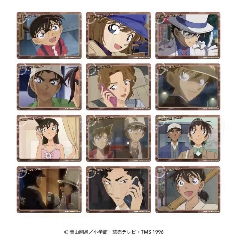 【名侦探柯南】TV风透卡 收藏卡牌 全12种 潮玩盲盒（默认代拆）