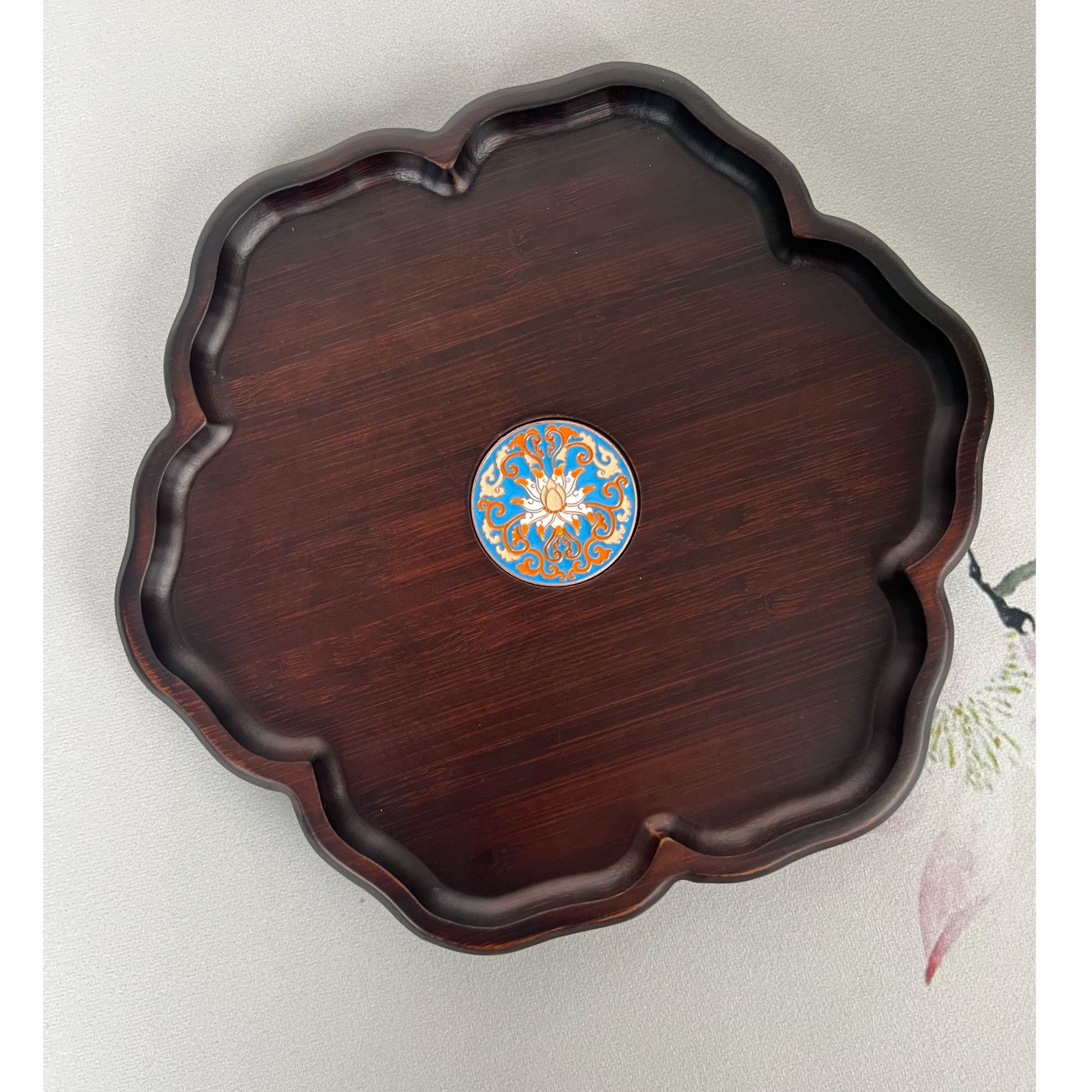 听竹-梅花茶点-果盘-户外便携带