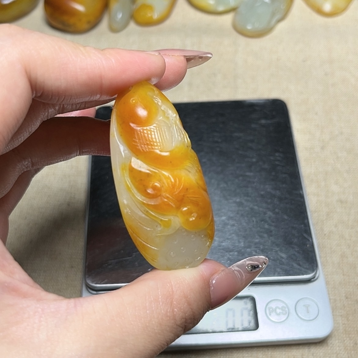 【闪购商品】和田玉（糖玉）颈饰未镶嵌
