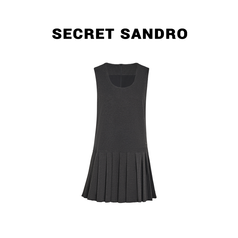 【百褶背心裙】【多娜&粉丝专享】连衣裙 L24221018N