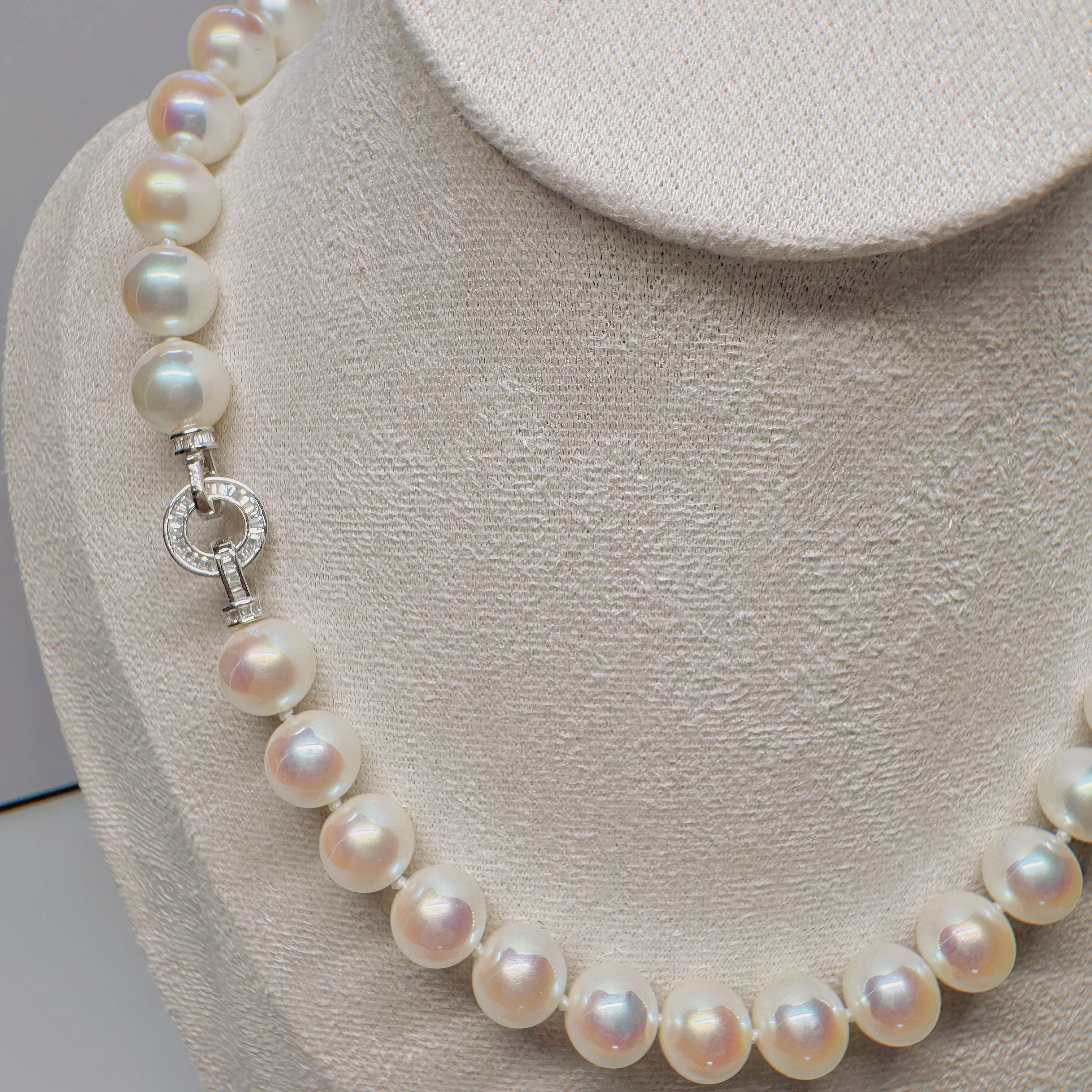 链子925银 【no退no换】6/8/10高级感幻彩正圆珠项链DD 8026