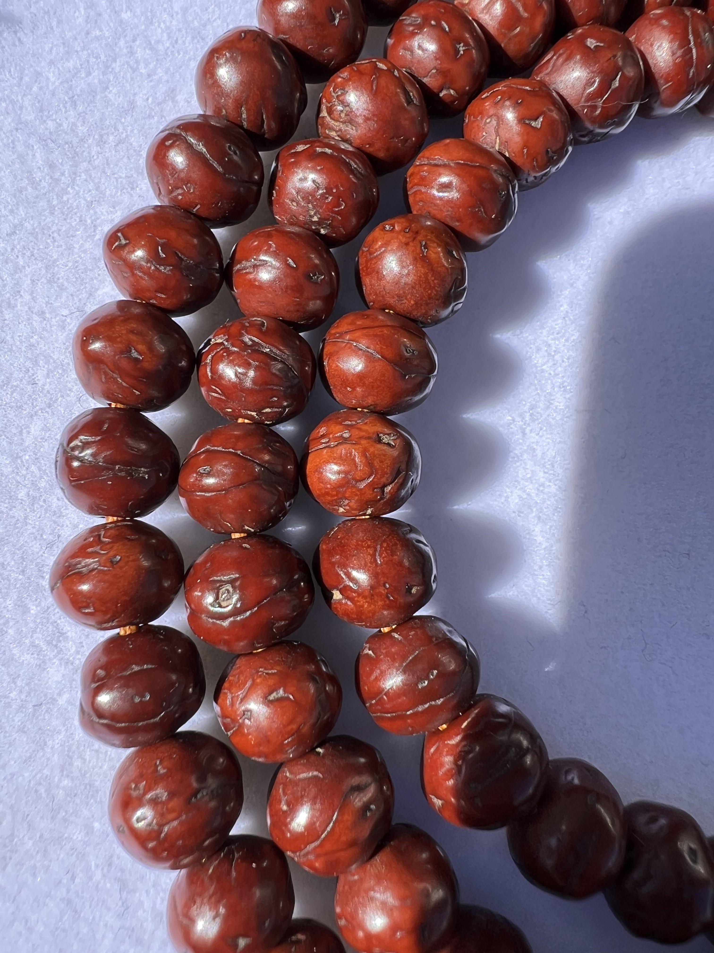 纯手盘凤眼菩提108念珠