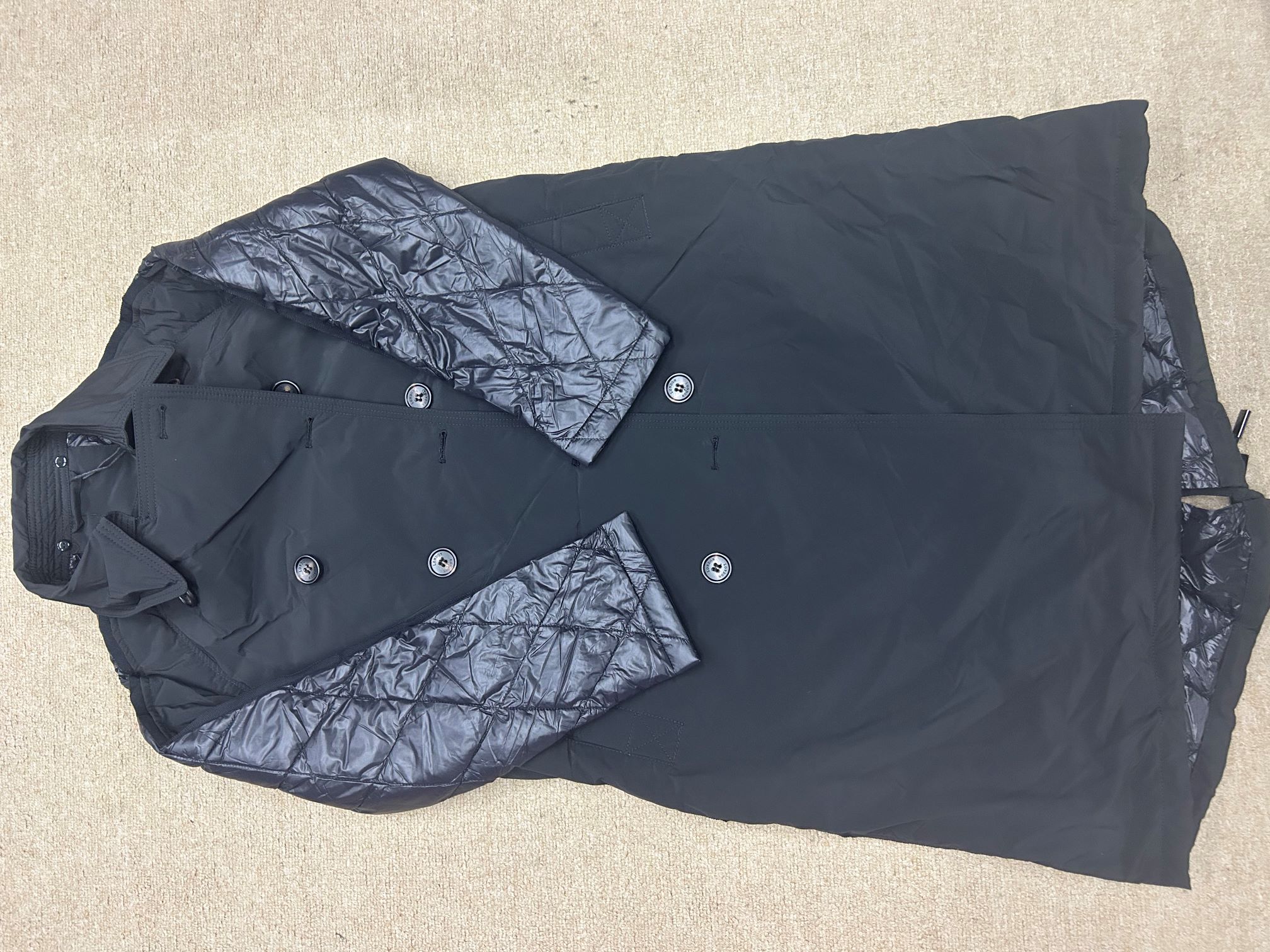 「MM」 女款  拼接  风衣  （无备注，不发货）