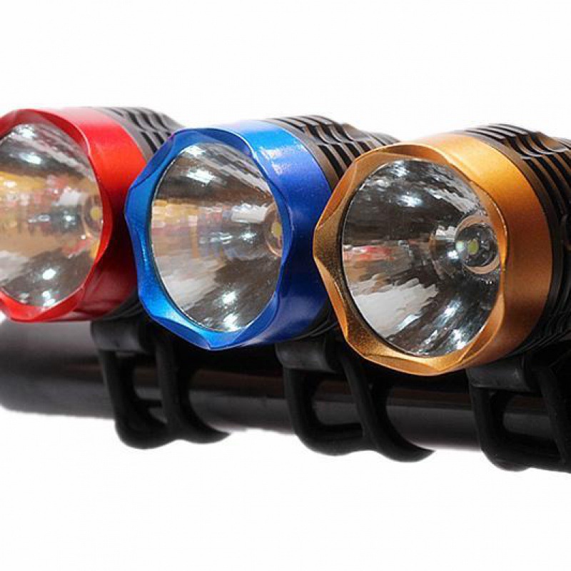 自行车车灯儿童自行车灯前灯变焦手电筒小孩赛车夜骑行山地车装备