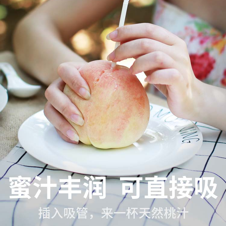 【稀少】8-7两 6个装【库存有限】正宗阳山水蜜桃太湖阳山官方礼盒装