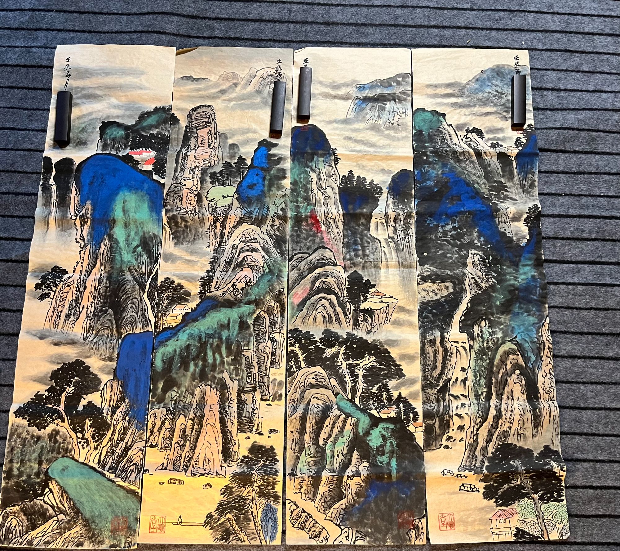 中盛堂 写意山水花鸟虫草 装饰挂画 016