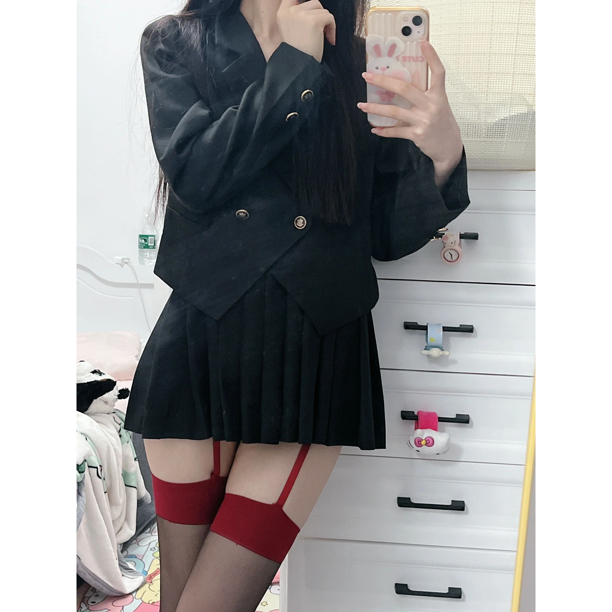 免脱纯欲私房约会战袍性感修身新款一次性丝袜超薄大腿袜时尚百搭