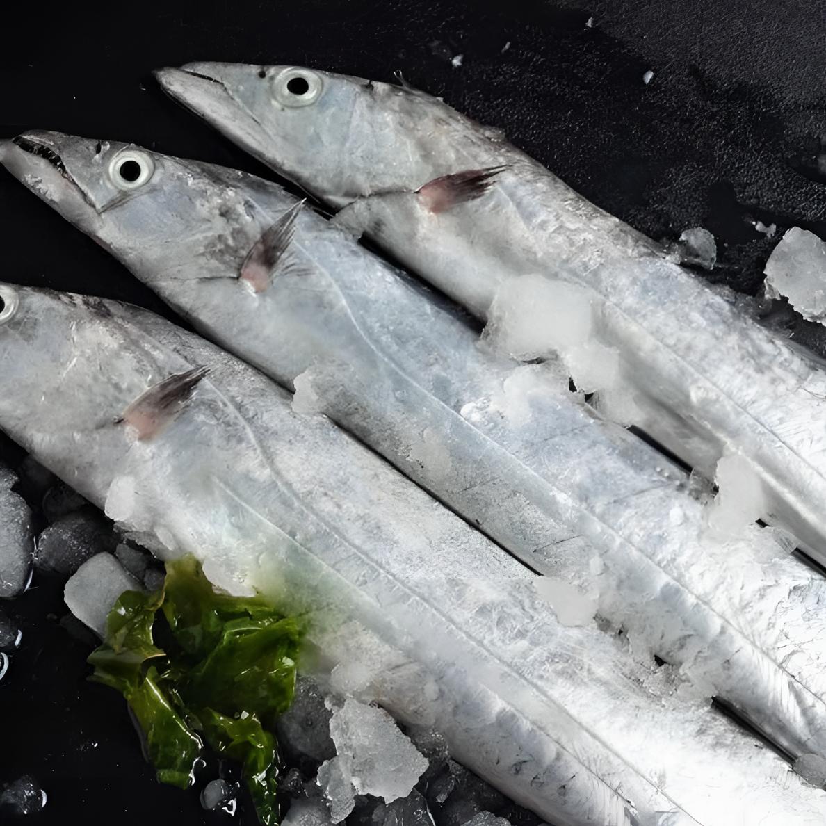 （鲜嫩野生带鱼）【神泉港省内顺丰冷链包邮】切成块一包400克 发5包