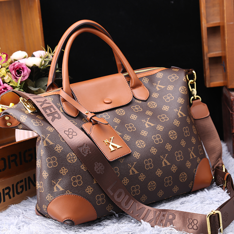 25新款专柜时尚高级真皮托特大包休闲百搭大容量斜挎包母亲节礼物