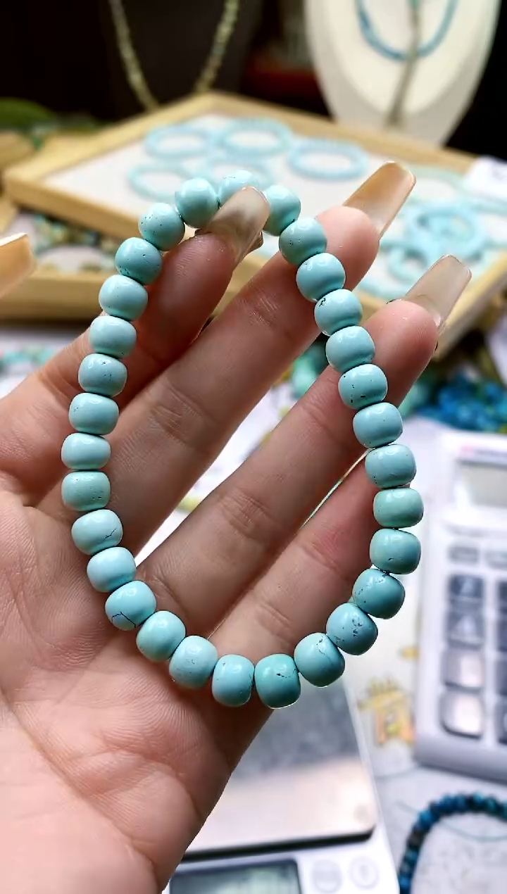 【闪购商品】绿松石手串未镶嵌513