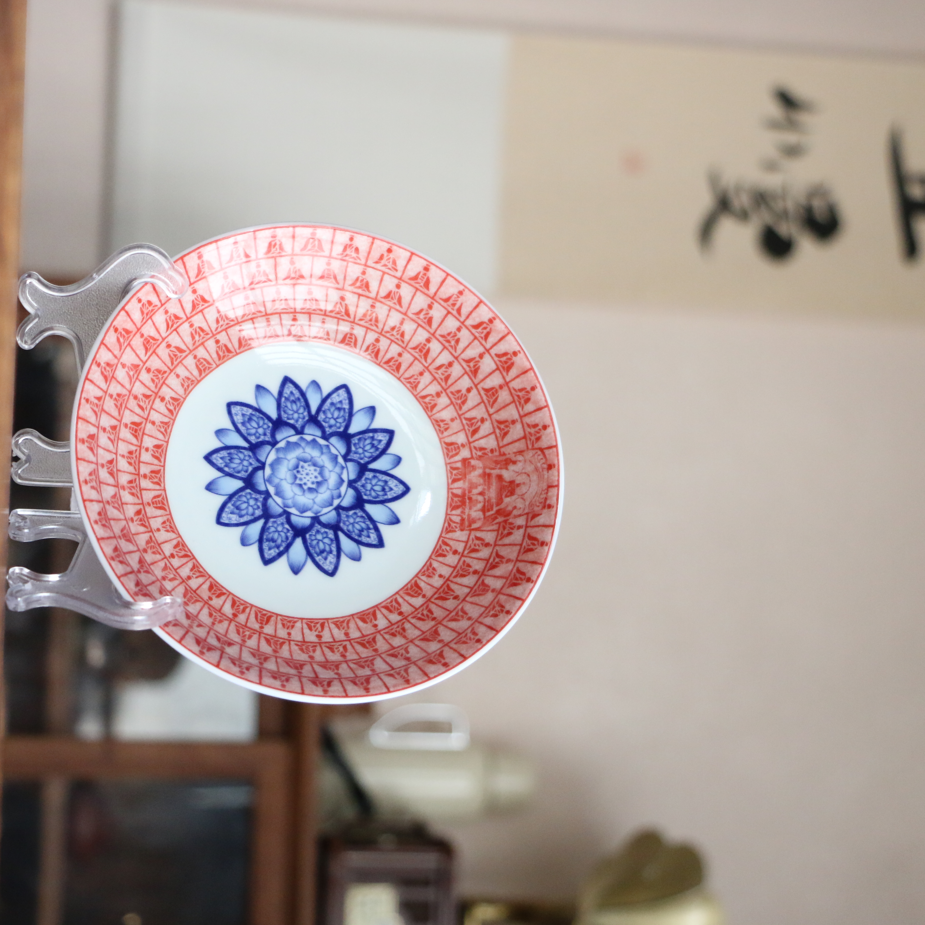 千佛并蒂莲-小壶承15cm