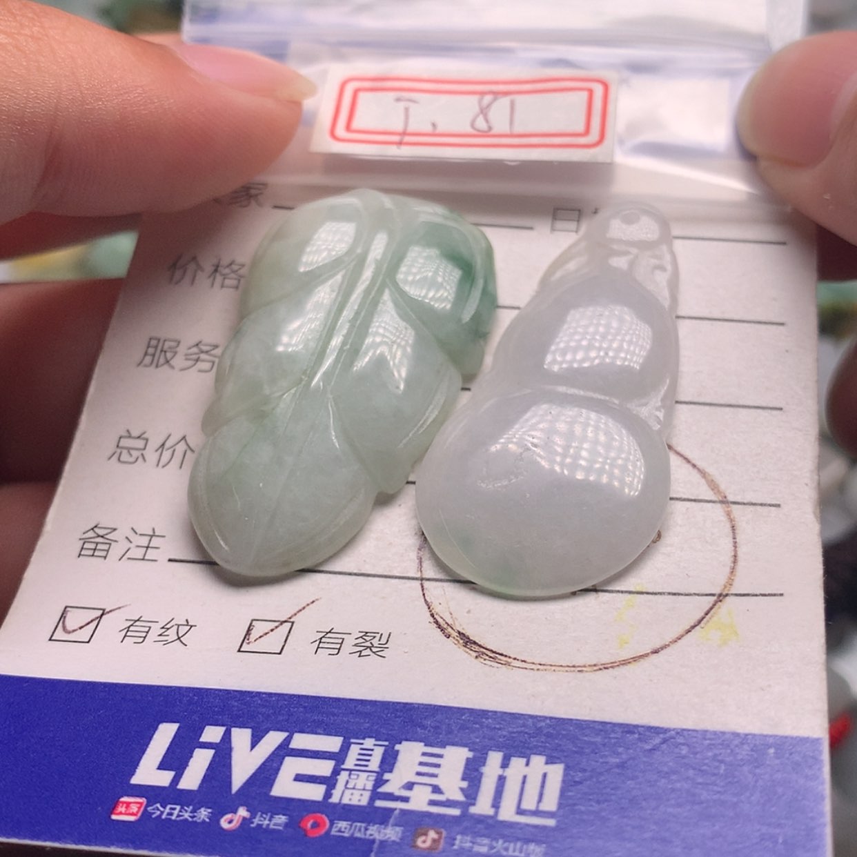 【闪购商品】翡翠颈饰未镶嵌