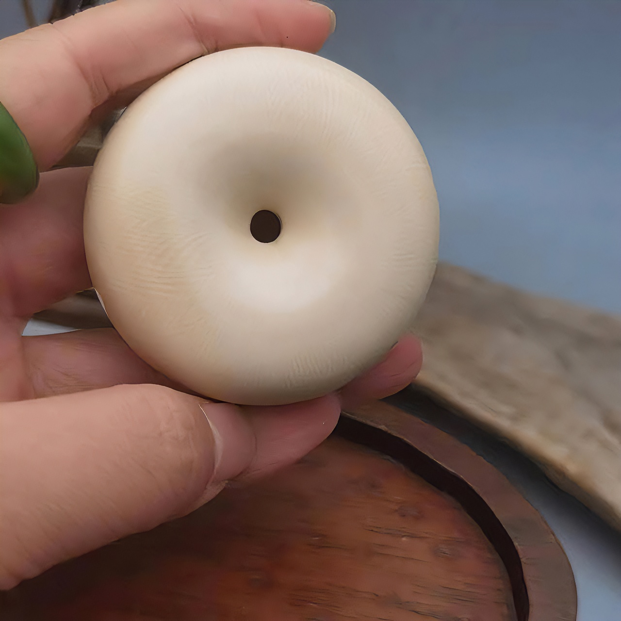 天然保真猛犸牙小墩子